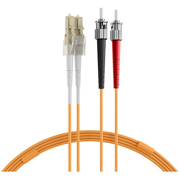 EFB-Elektronik LWL Duplexkabel 1m 2xLC/2xST 50/125 O0321.1